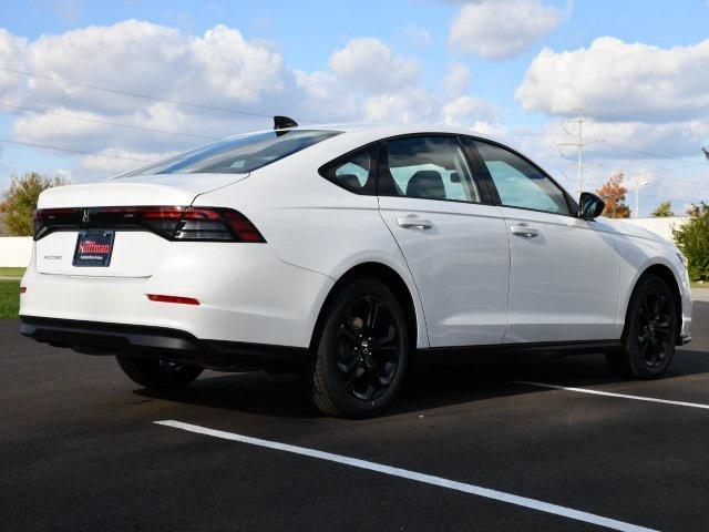new 2025 Honda Accord car, priced at $30,750