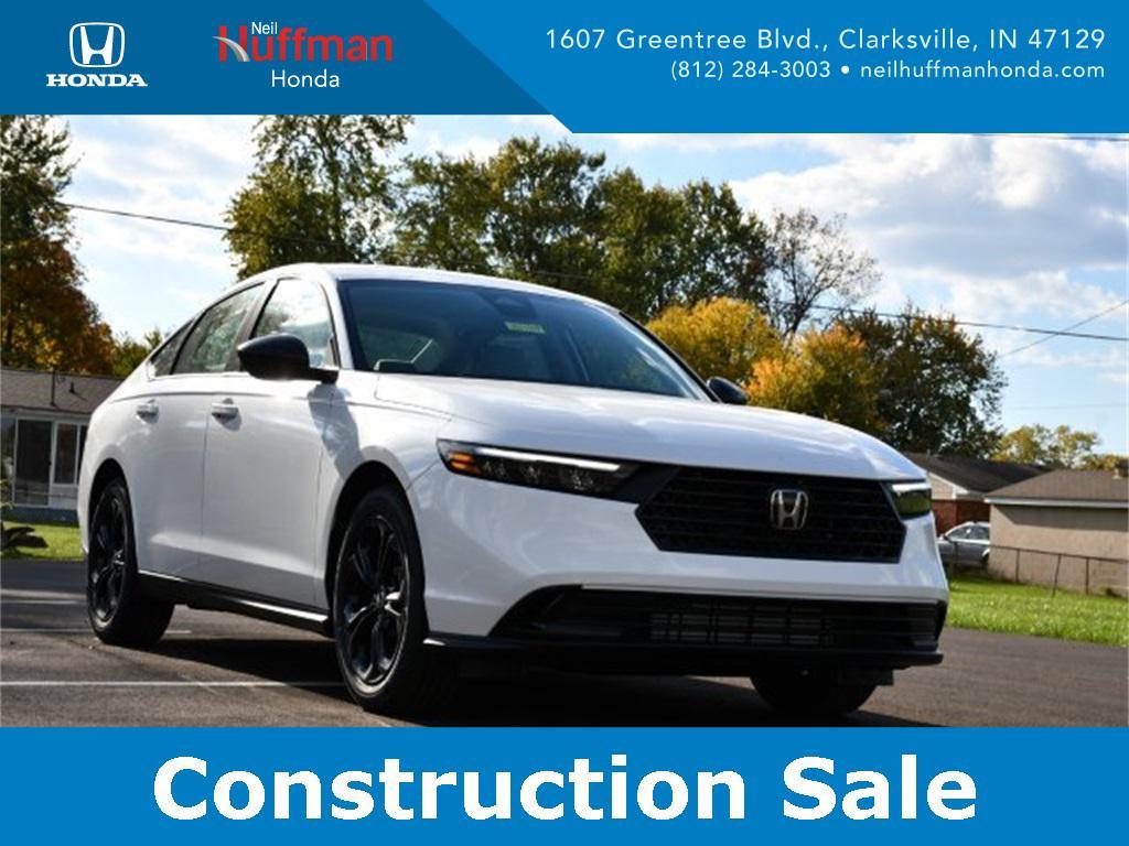 new 2025 Honda Accord car, priced at $30,750