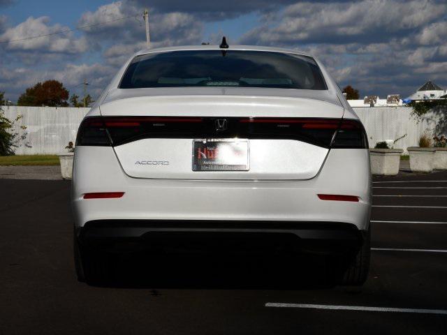 new 2025 Honda Accord car, priced at $30,750