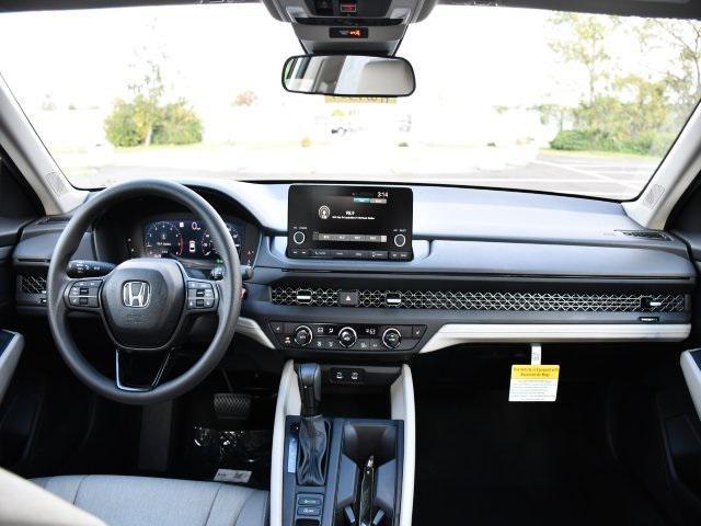 new 2025 Honda Accord car, priced at $30,750