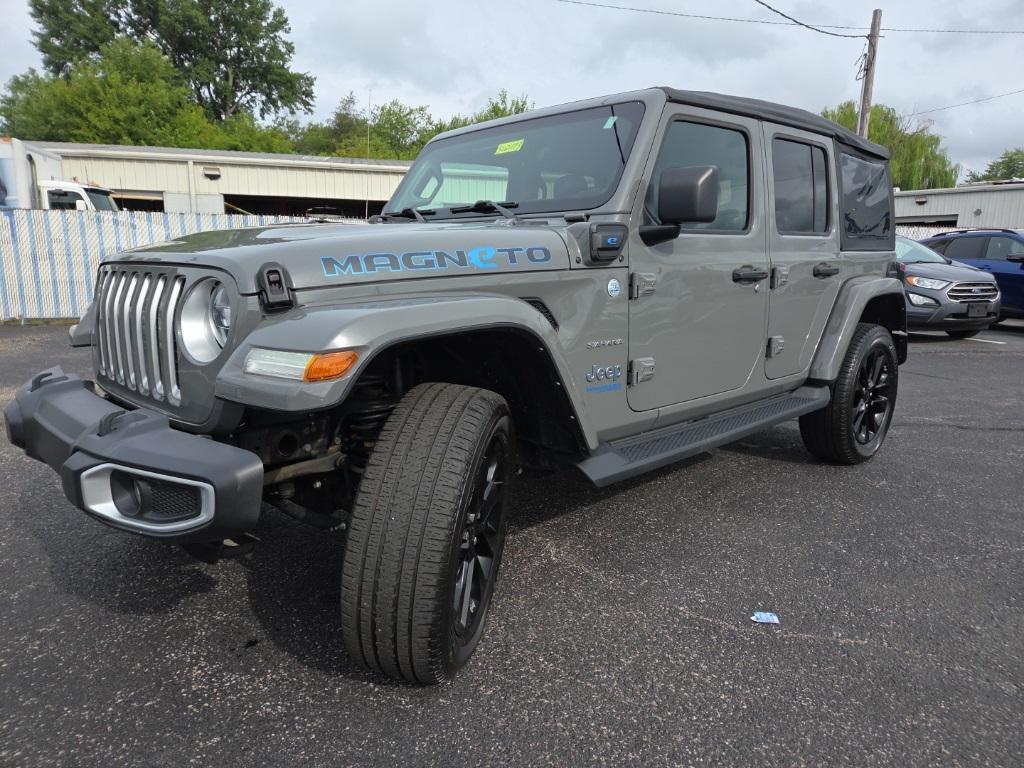used 2021 Jeep Wrangler Unlimited 4xe car, priced at $29,820