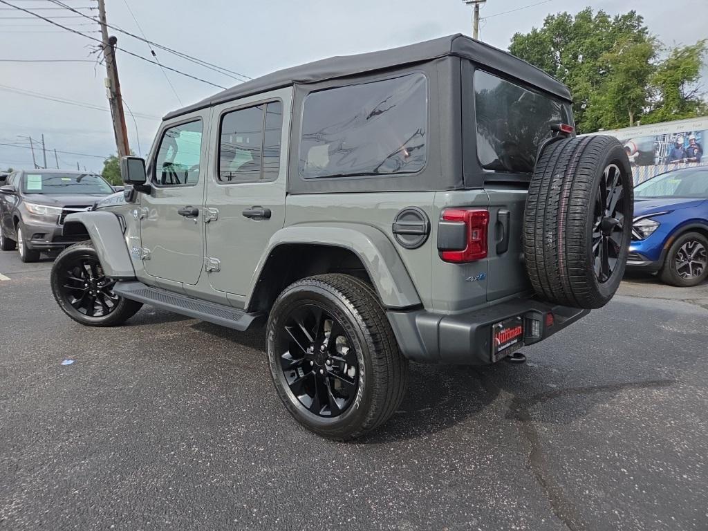 used 2021 Jeep Wrangler Unlimited 4xe car, priced at $29,820