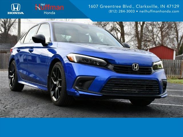 used 2022 Honda Civic car, priced at $24,376