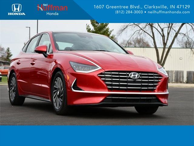used 2021 Hyundai Sonata car, priced at $17,984