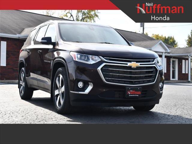 used 2021 Chevrolet Traverse car, priced at $28,682