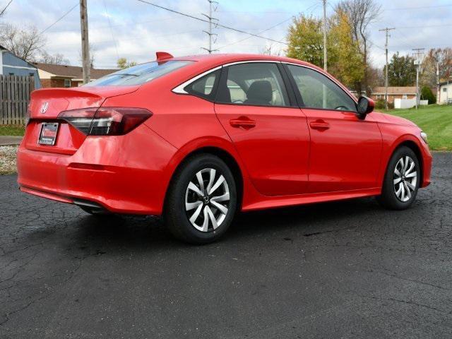 new 2025 Honda Civic car, priced at $24,845