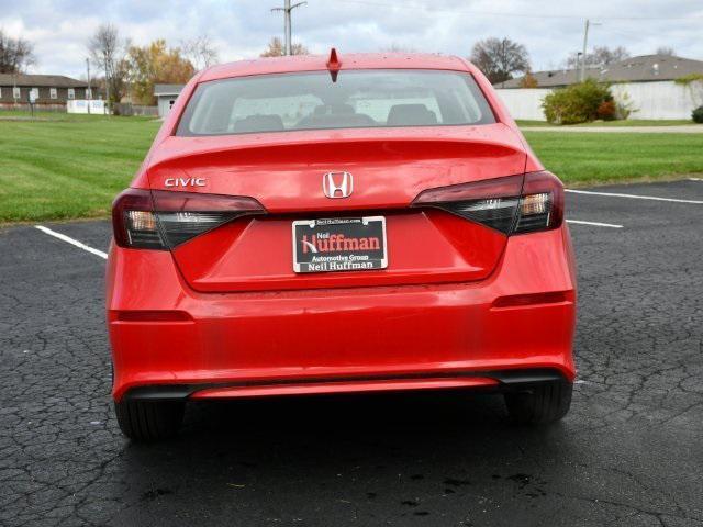 new 2025 Honda Civic car, priced at $24,845