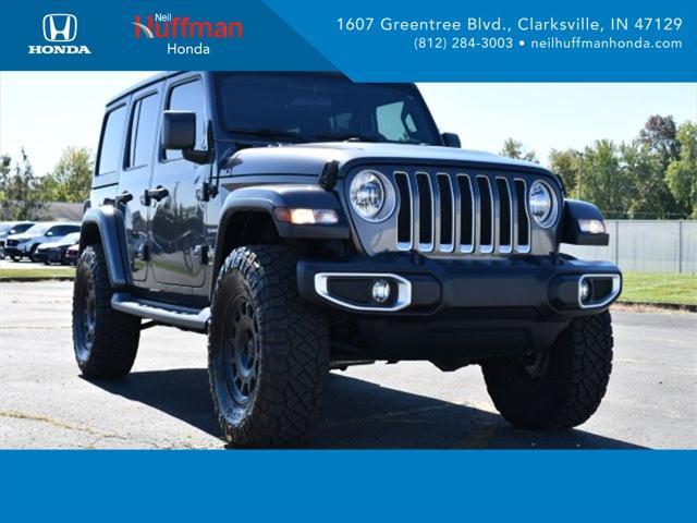 used 2020 Jeep Wrangler Unlimited car, priced at $26,508