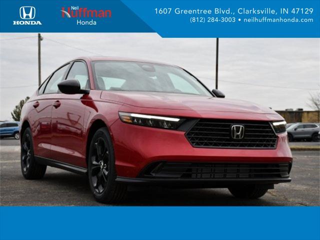 new 2025 Honda Accord car, priced at $30,706
