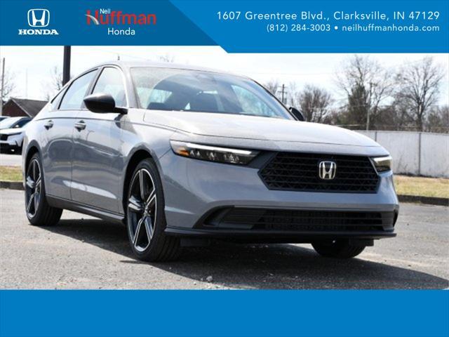new 2025 Honda Accord Hybrid car, priced at $33,655