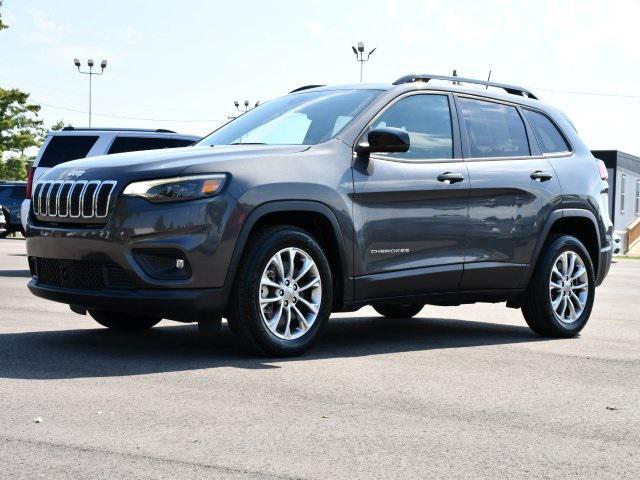 used 2022 Jeep Cherokee car, priced at $21,800