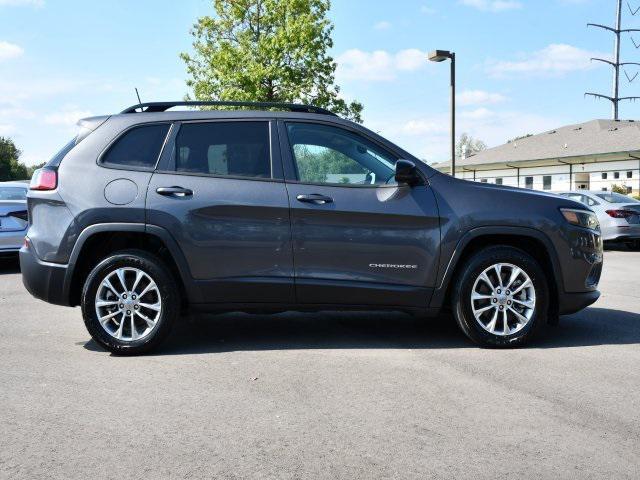 used 2022 Jeep Cherokee car, priced at $21,800
