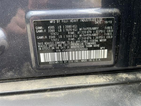 used 2014 Subaru Outback car, priced at $7,999