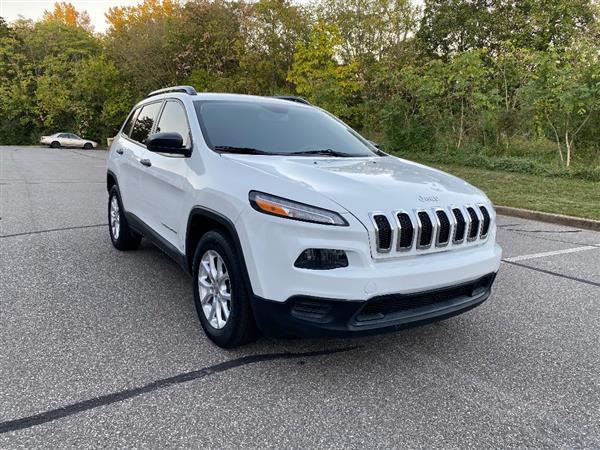 used 2017 Jeep Cherokee car, priced at $12,999