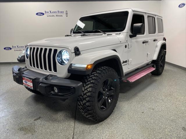 used 2021 Jeep Wrangler Unlimited car, priced at $32,986