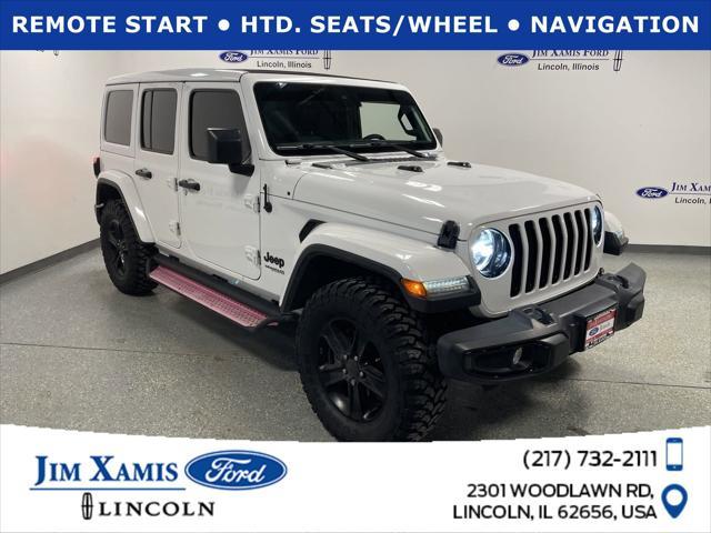 used 2021 Jeep Wrangler Unlimited car, priced at $32,986