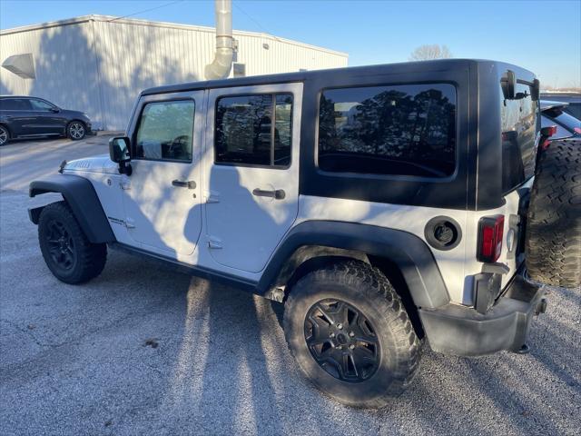 used 2017 Jeep Wrangler Unlimited car, priced at $21,986