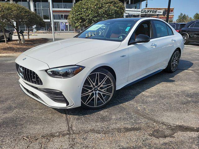 new 2024 Mercedes-Benz AMG C 43 car, priced at $73,710