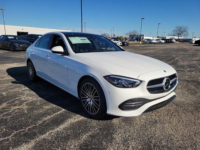 new 2025 Mercedes-Benz C-Class car, priced at $57,205