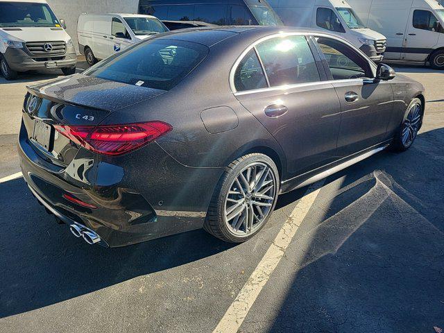 new 2024 Mercedes-Benz AMG C 43 car, priced at $67,465