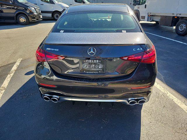 new 2024 Mercedes-Benz AMG C 43 car, priced at $67,465