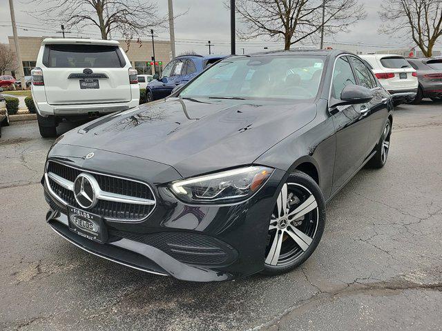 used 2022 Mercedes-Benz C-Class car, priced at $35,991