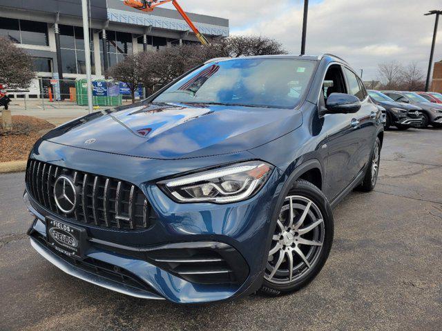 used 2021 Mercedes-Benz AMG GLA 45 car, priced at $40,991