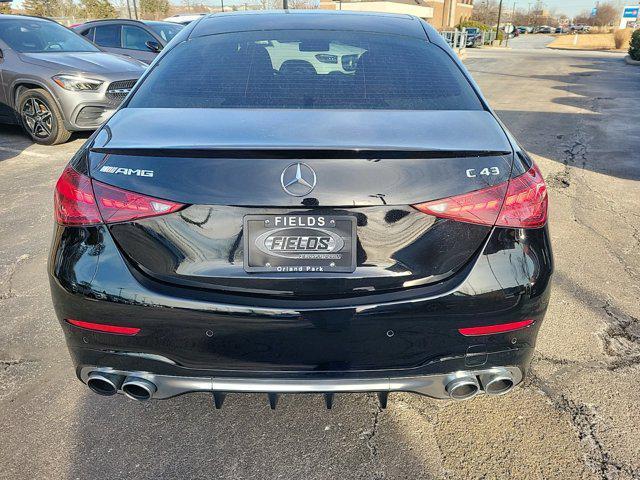 used 2023 Mercedes-Benz AMG C 43 car, priced at $47,491