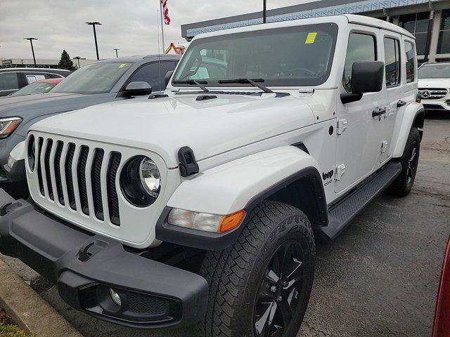 used 2022 Jeep Wrangler Unlimited car, priced at $33,491