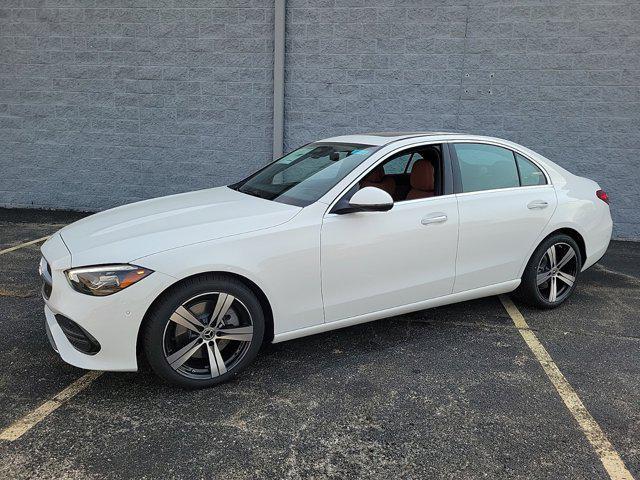 new 2025 Mercedes-Benz C-Class car, priced at $51,885