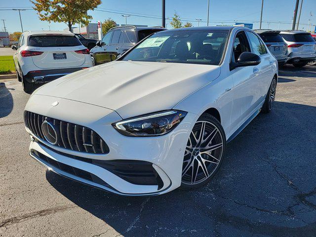 new 2024 Mercedes-Benz AMG C 43 car, priced at $76,075