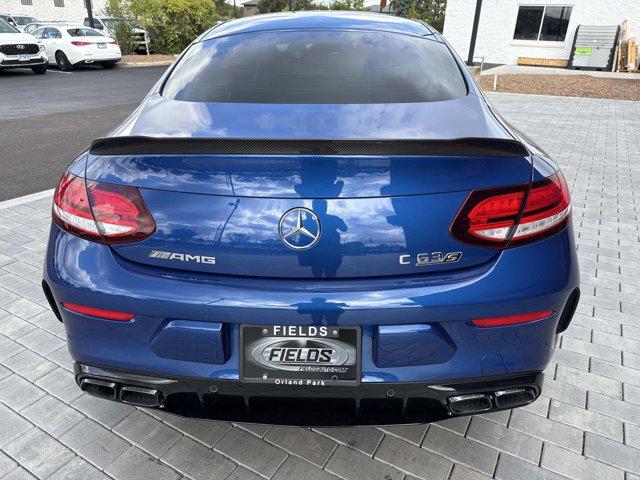 used 2023 Mercedes-Benz AMG C 63 car, priced at $82,491