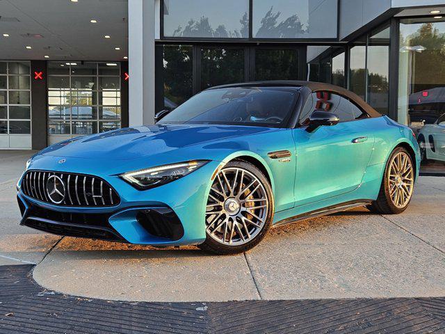 used 2022 Mercedes-Benz AMG SL 63 car, priced at $100,550