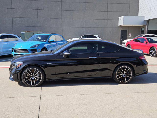 used 2021 Mercedes-Benz AMG C 43 car, priced at $39,995