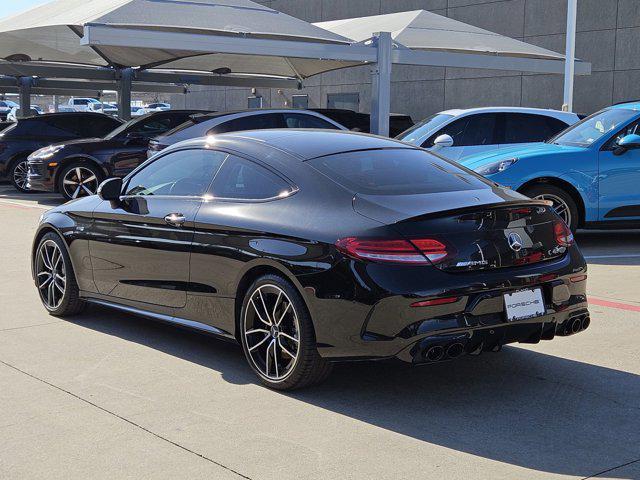 used 2021 Mercedes-Benz AMG C 43 car, priced at $39,995