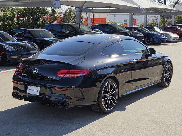 used 2021 Mercedes-Benz AMG C 43 car, priced at $39,995