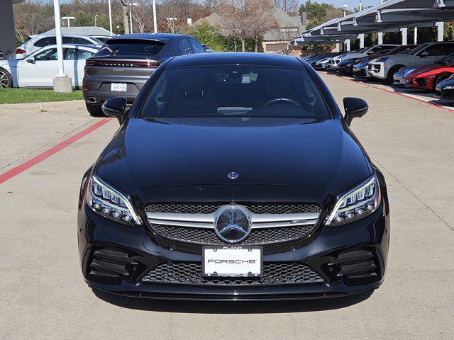 used 2021 Mercedes-Benz AMG C 43 car, priced at $39,995