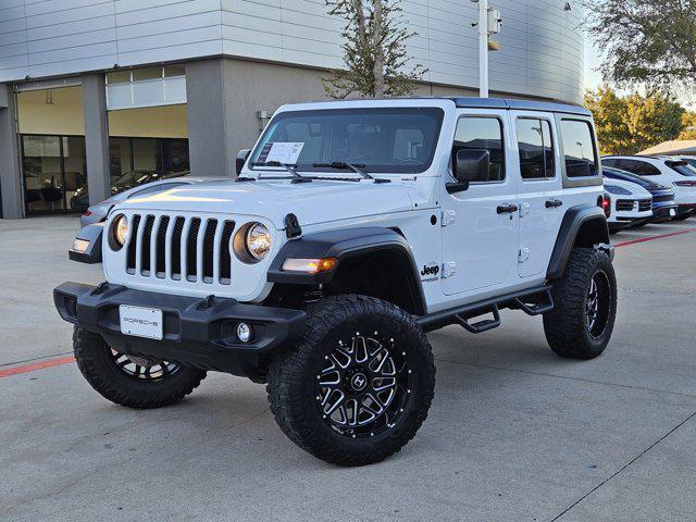 used 2021 Jeep Wrangler Unlimited car, priced at $27,995