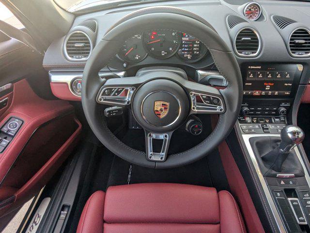 new 2025 Porsche 718 Boxster car, priced at $92,535