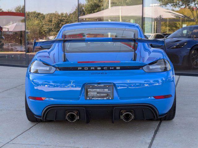 used 2025 Porsche 718 Cayman car, priced at $215,995