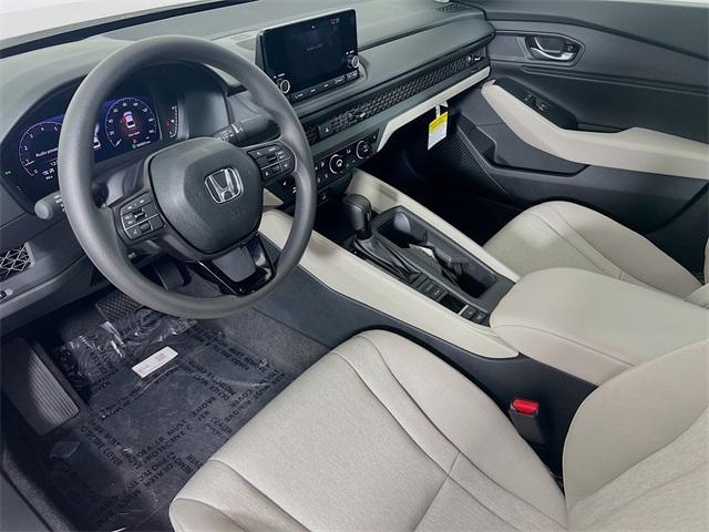 new 2025 Honda Accord car, priced at $30,939