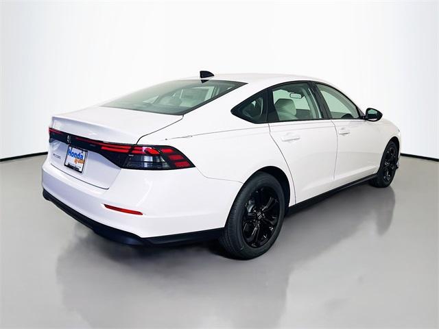 new 2025 Honda Accord car, priced at $30,939