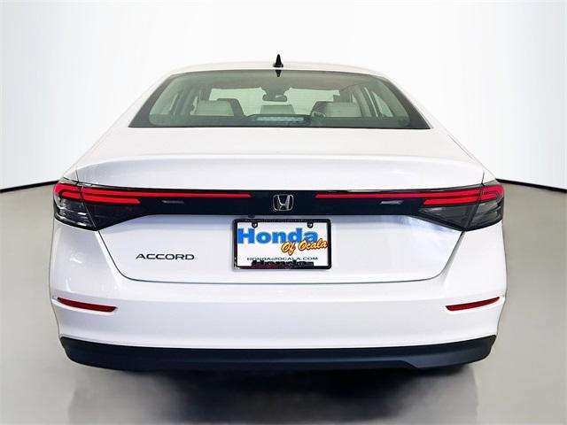 new 2025 Honda Accord car, priced at $30,939
