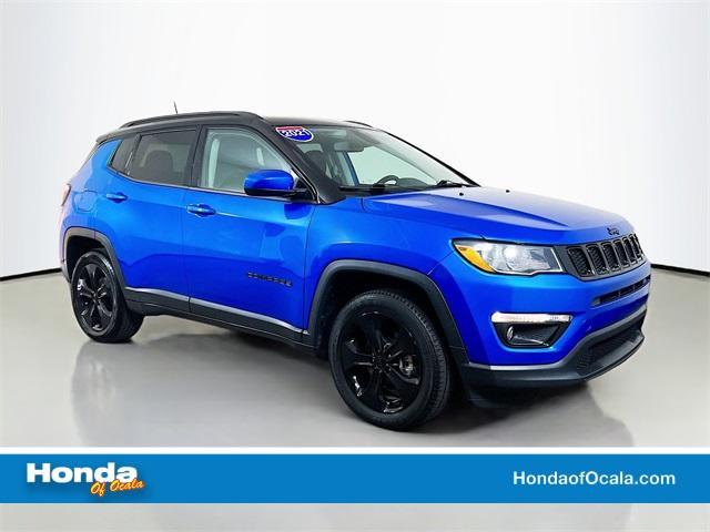 used 2021 Jeep Compass car, priced at $17,709