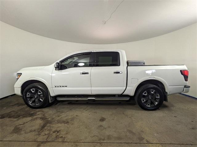 used 2021 Nissan Titan car, priced at $28,987