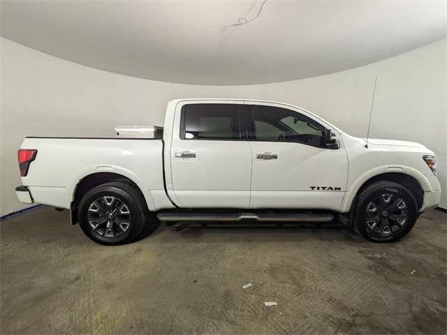 used 2021 Nissan Titan car, priced at $28,987