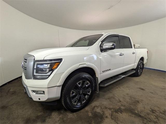 used 2021 Nissan Titan car, priced at $28,987