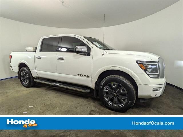 used 2021 Nissan Titan car, priced at $28,987