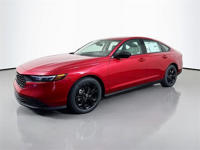 new 2025 Honda Accord car, priced at $30,939