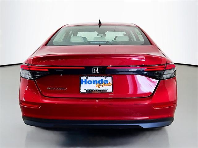 new 2025 Honda Accord car, priced at $30,939